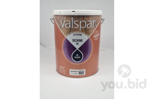 VALSPAR Oil Based Exterior Decking Oil – Redwood 10L you.bid - Online Auctions Australia