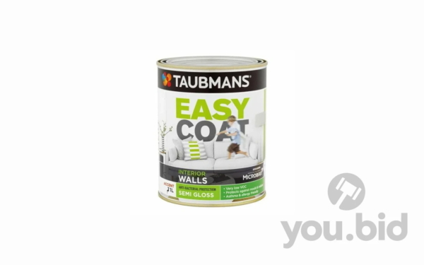 TAUBMANS Easy Coat Semi Gloss Accent Interior Doors & Trims 1L – Lot of 2 you.bid - Online Auctions Australia