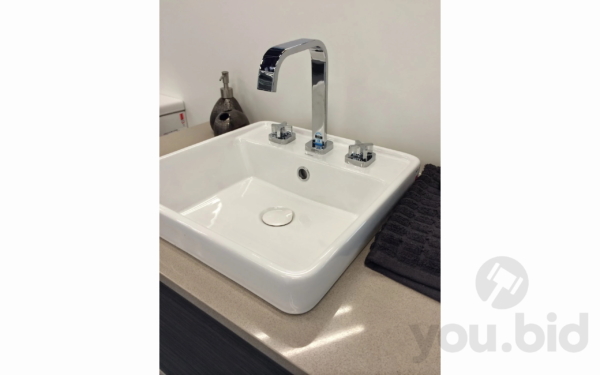 CAROMA Carboni II Inset Vanity Basin Bathroom Sink (865635W) you.bid - Online Auctions Australia